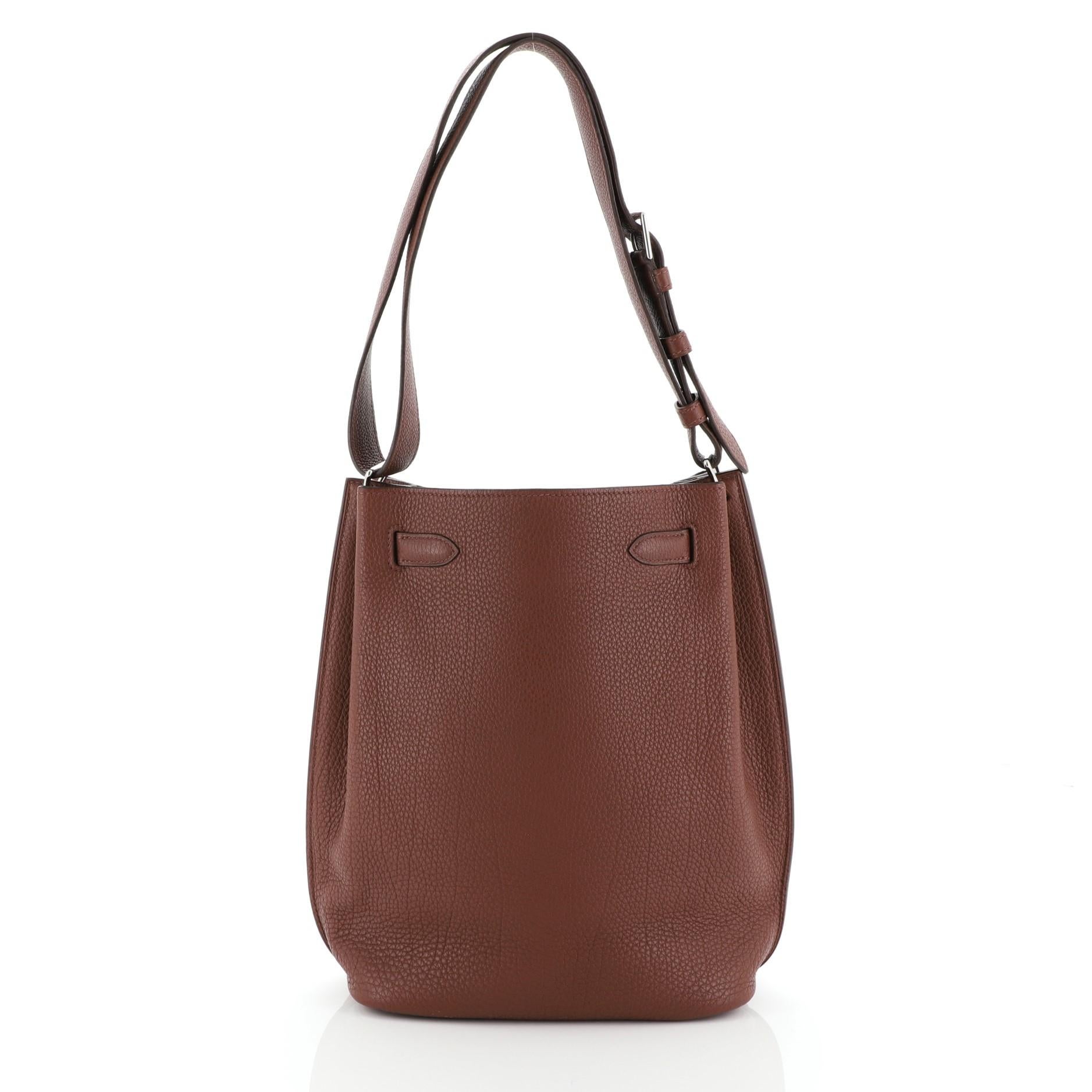 Hermes togo so kelly 22cm bag top