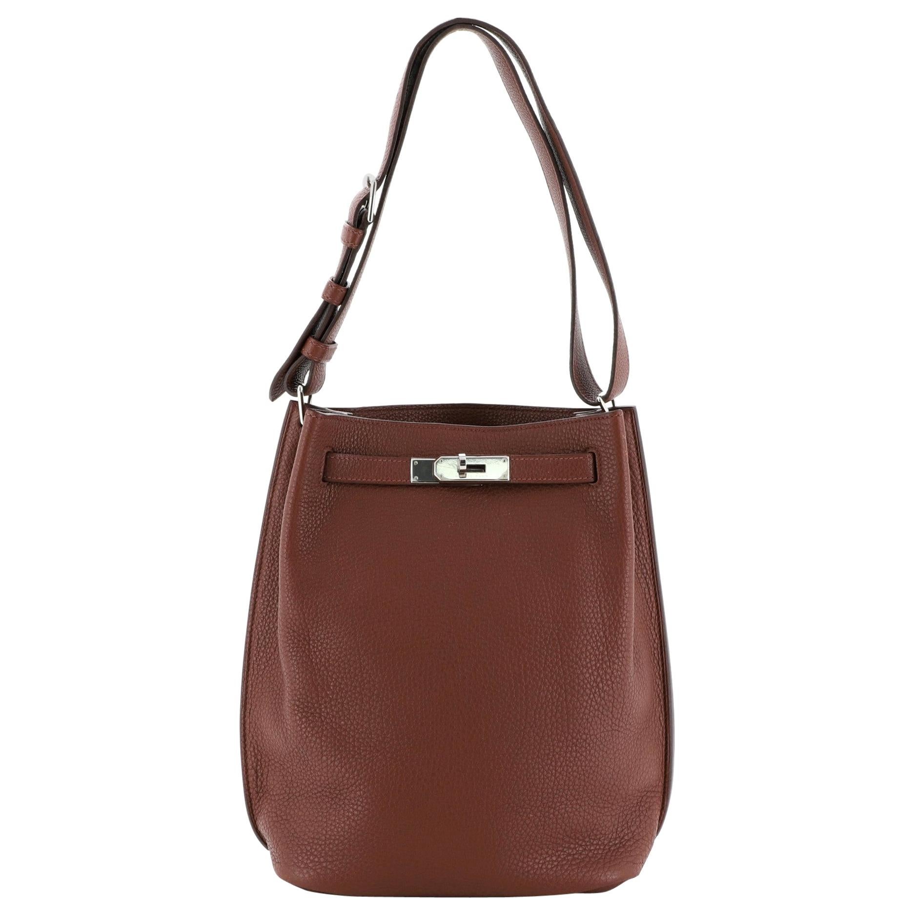 Hermes So Kelly Handbag Togo 22 