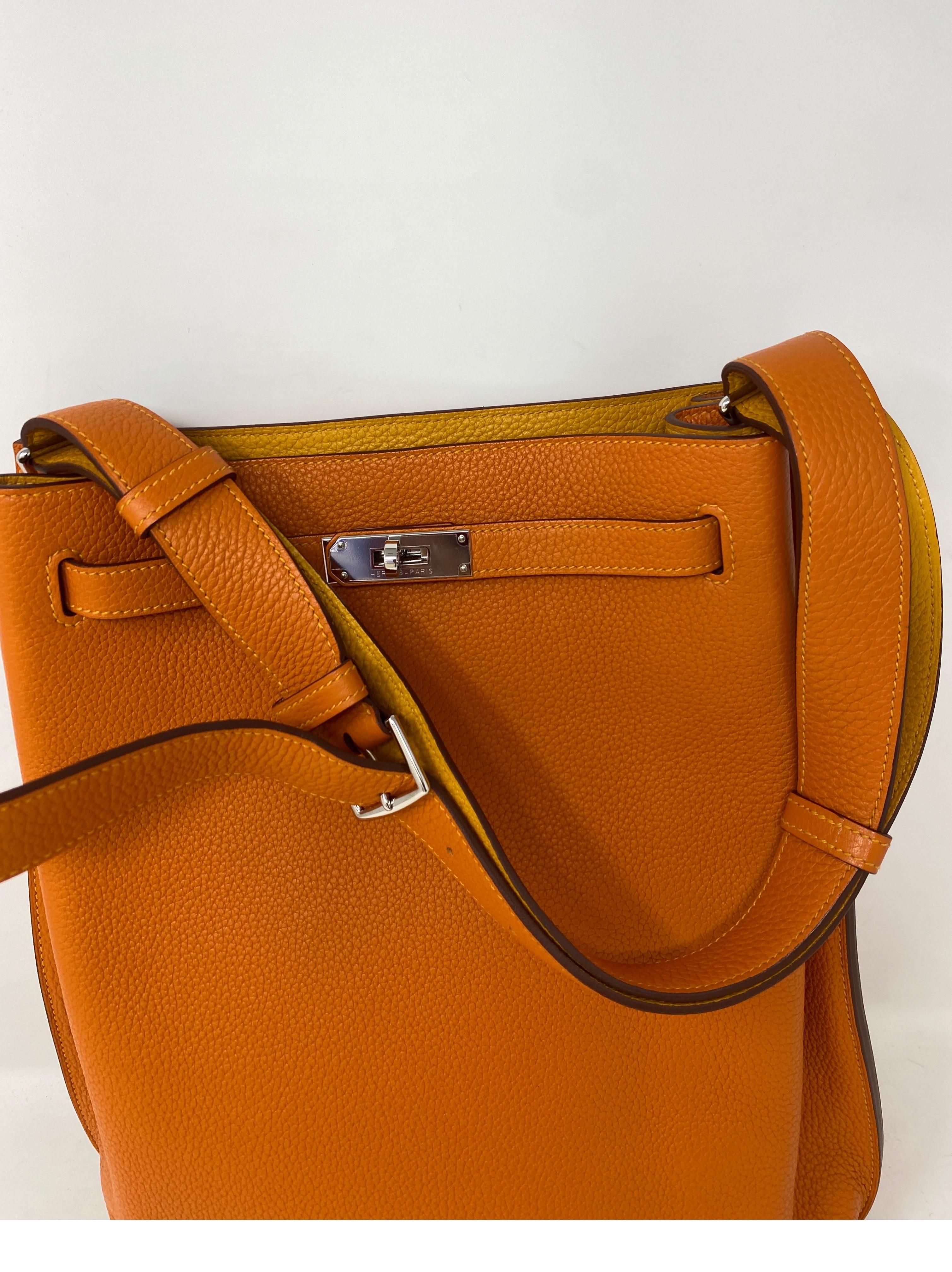 Hermes So Kelly Orange Candy Tasche 1