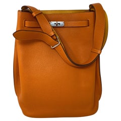 Hermes So Kelly Orange Candy Tasche
