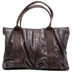 Hermes Soft Brown Leather Bag