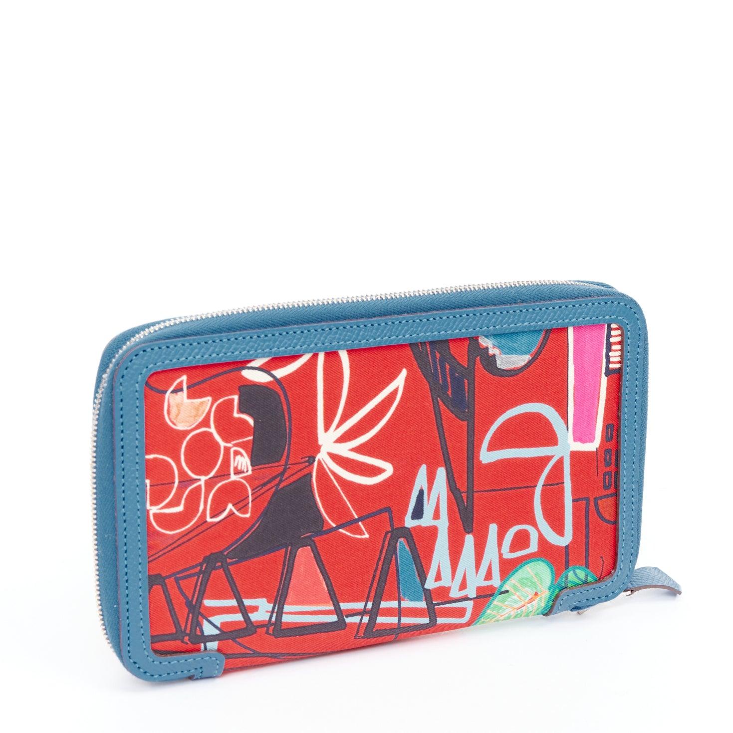 HERMES Soie Cool Azap rosso stampa geometrica seta blu pelle zip intorno portafoglio
Riferimento: NILI/A00104
Marchio: Hermes
Model No: Azap Soie Cool
Materiale: Seta, pelle
Colore: rosso, blu
Modello: Astratto
Chiusura: zip
Fodera: Pelle
