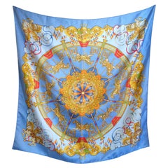HERMÈS - Solk Scarf " Luna Park " By Joachim Metz