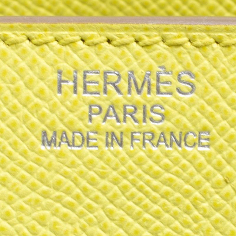 Hermes Soufre Epsom Leather Palladium Hardware Birkin 35 Bag 1
