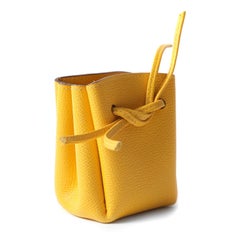 Hermès Soufre Yellow Epsom Birkin Pouch