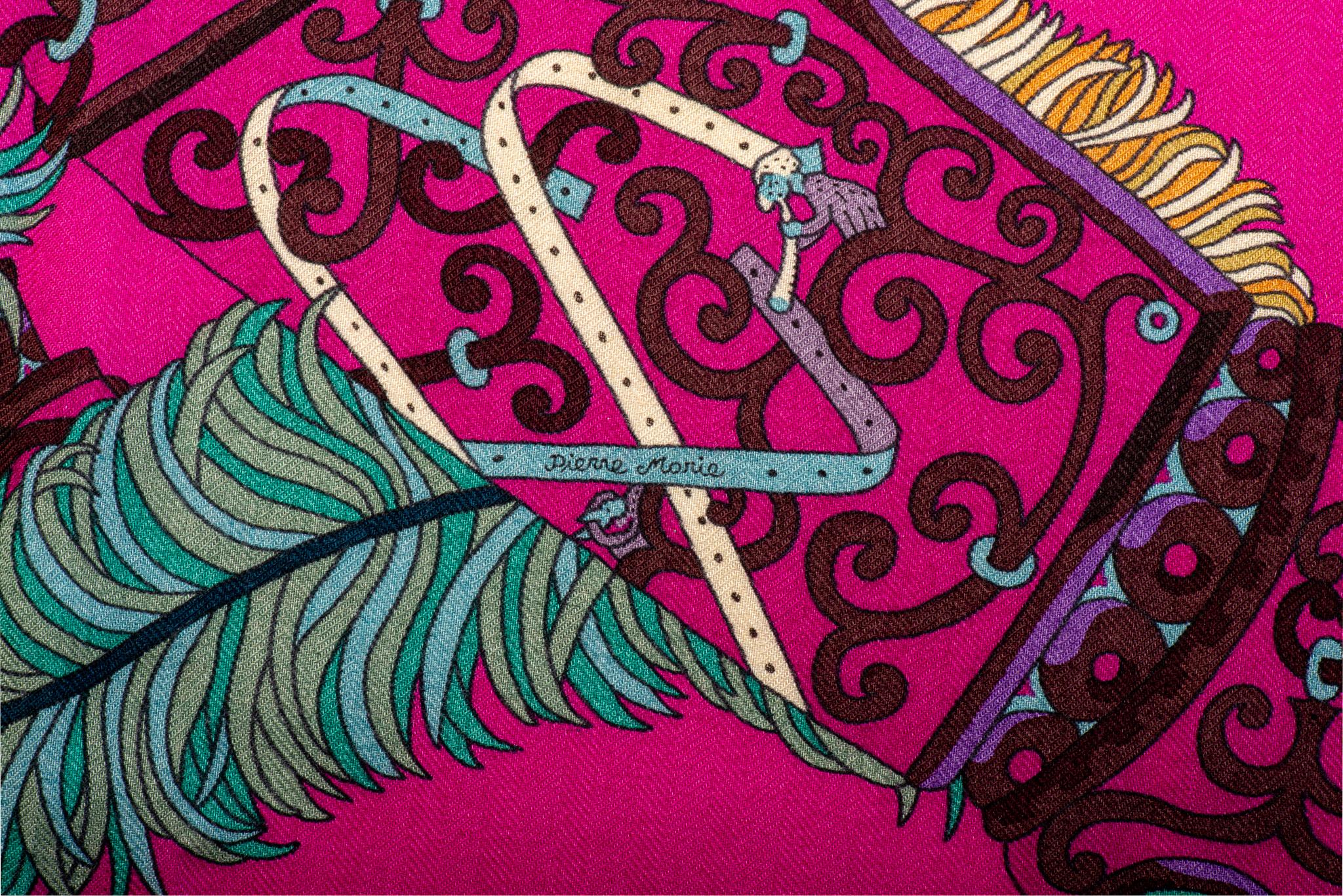 Hermès Sous l’egide de mars Shawl NEW For Sale 1