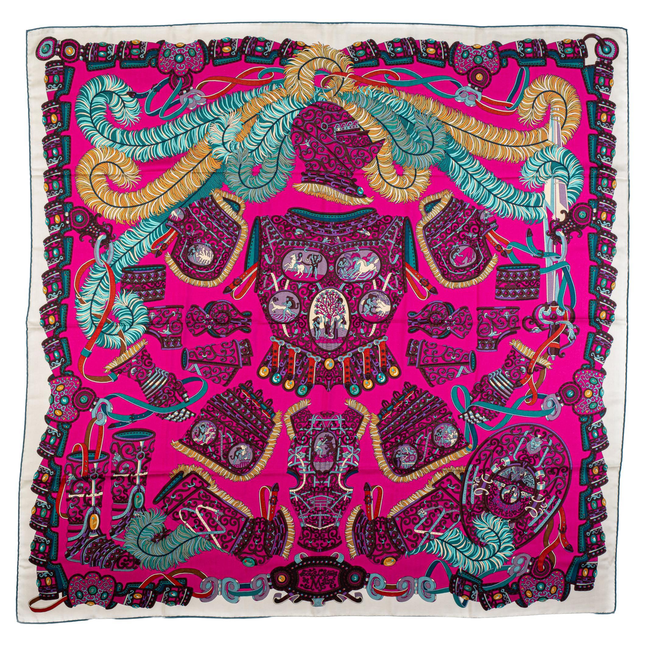 Hermès Sous l’egide de mars Shawl NEW For Sale