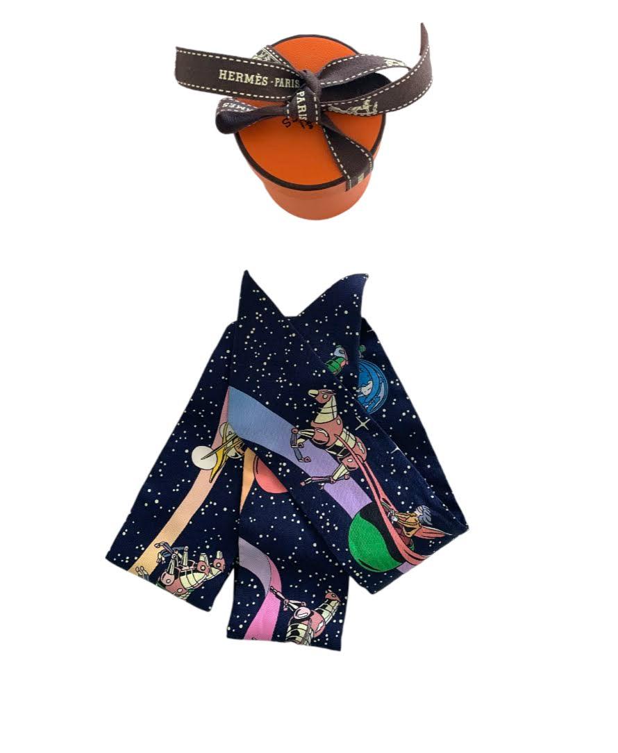 Women's or Men's Hermes Space Derby Twilly in Dark Blue