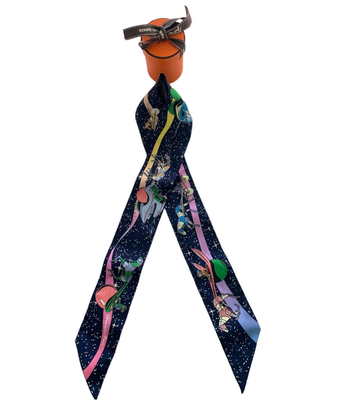 Hermes Space Derby Twilly in Dark Blue 2