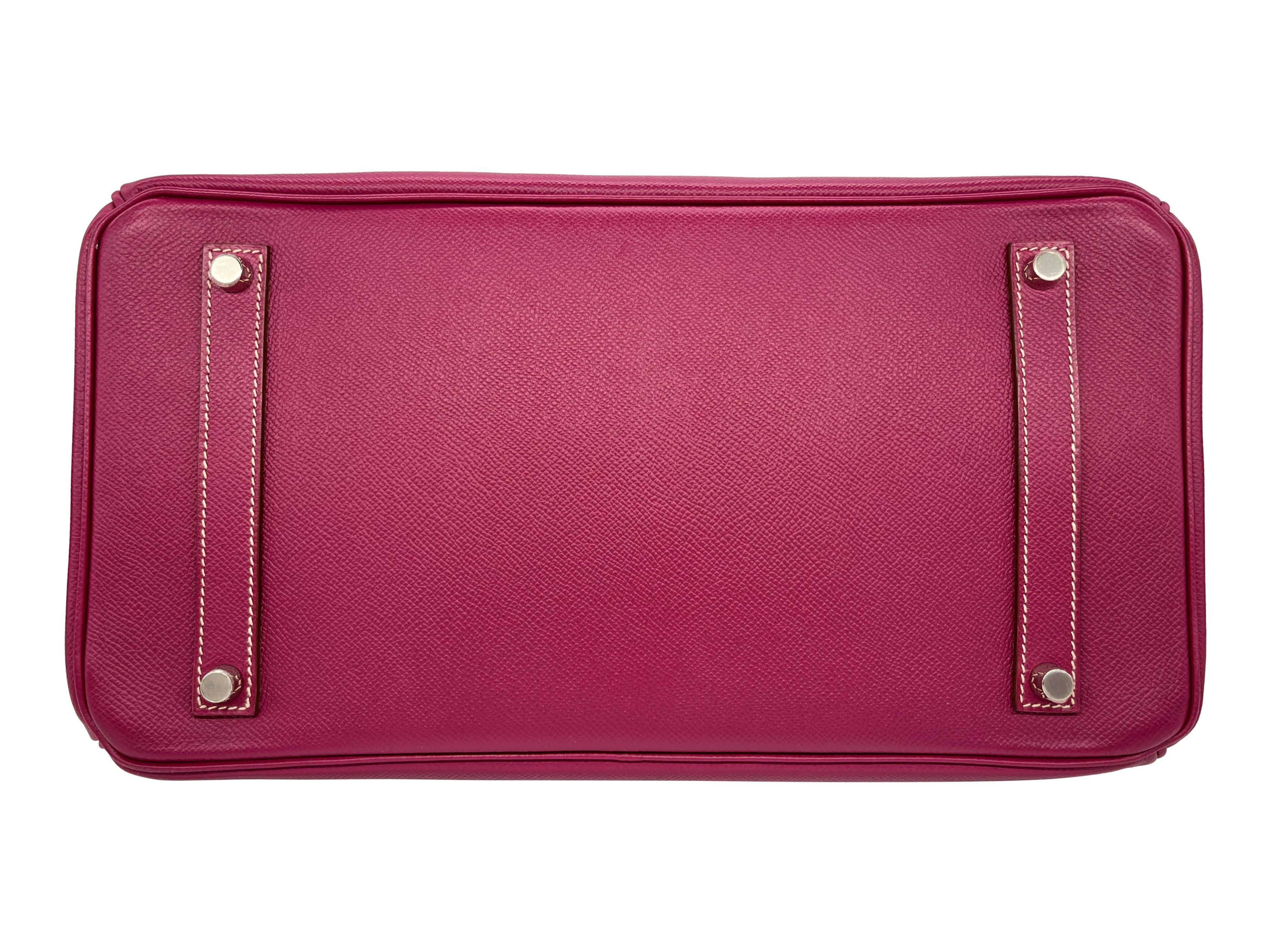 Hermès Special Edition Bi-Color Tosca & Rose Tyrien Epsom  Candy 35cm Birkin Bag 5