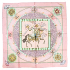 Hermès Special Edition "Feux D'artifice" Silk Scarf by Michel Duchêne, 1987.