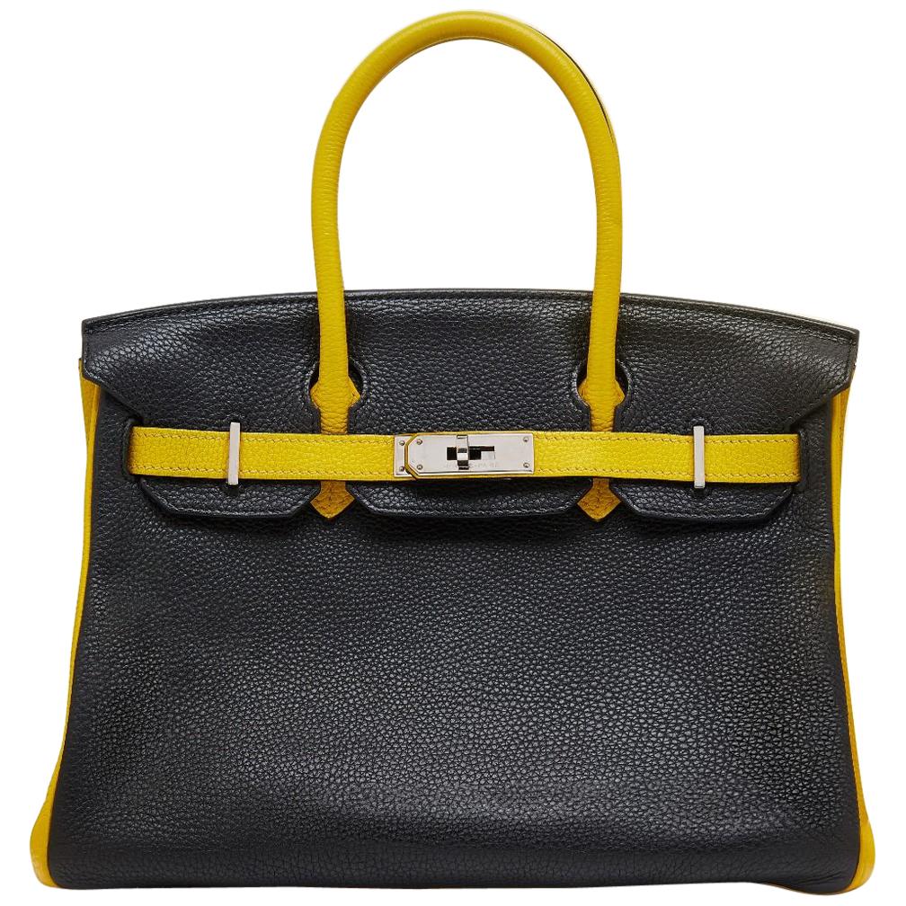 Hermes Special Order Bi-Colour 30cm Birkin Bag