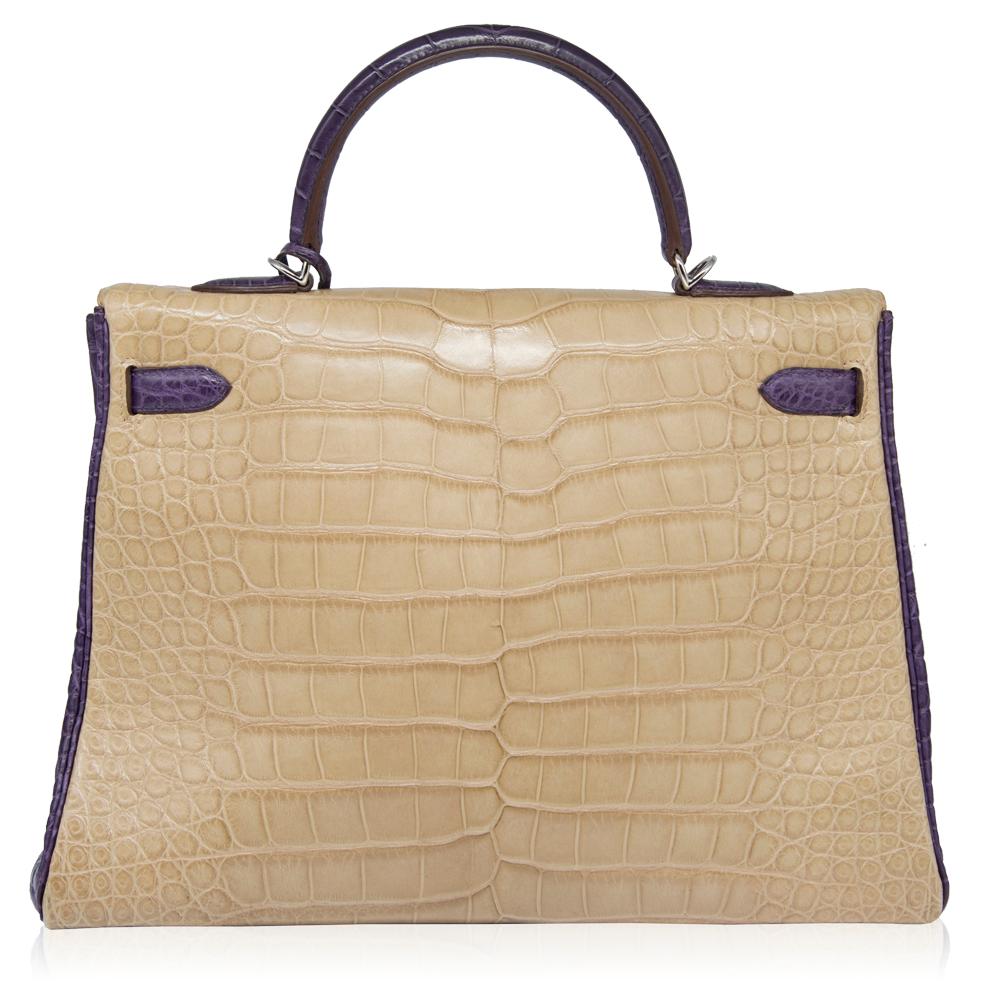alligator kelly bag