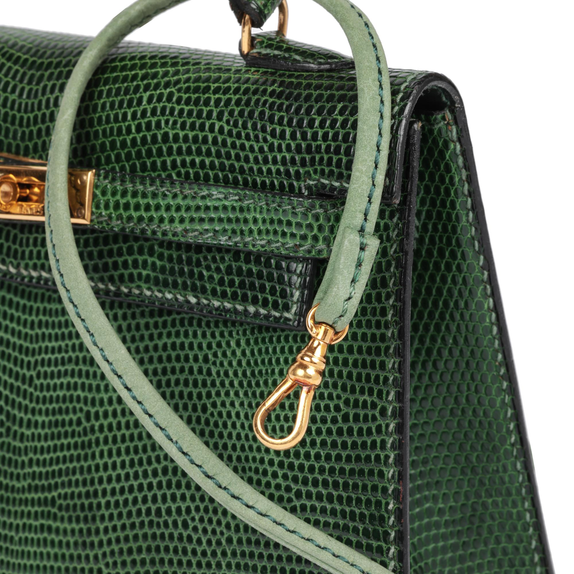 Hermès ordine speciale Kelly 15cm Sellier convertibile d'epoca con cintura Constance in vendita 6