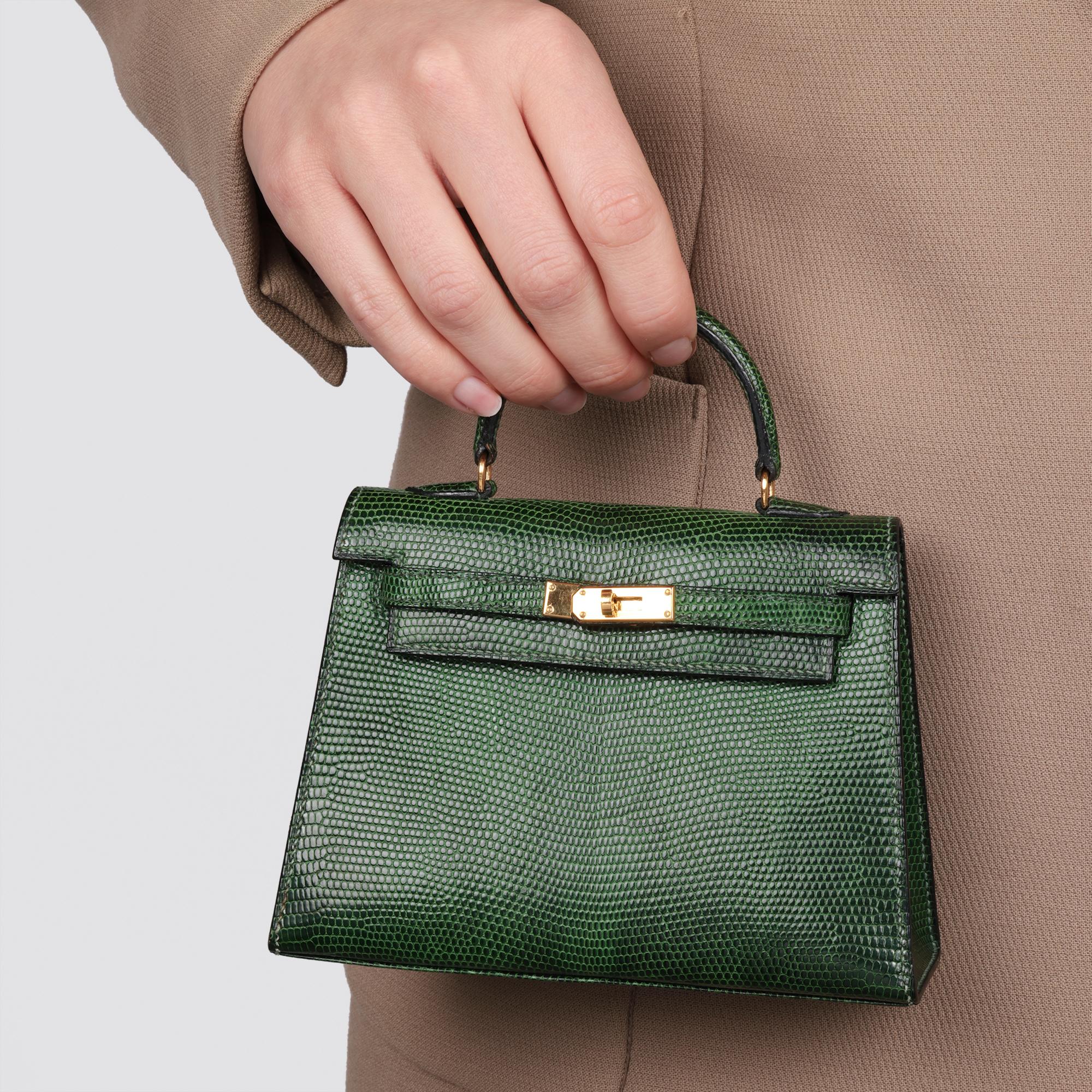 Hermès ordine speciale Kelly 15cm Sellier convertibile d'epoca con cintura Constance in vendita 13