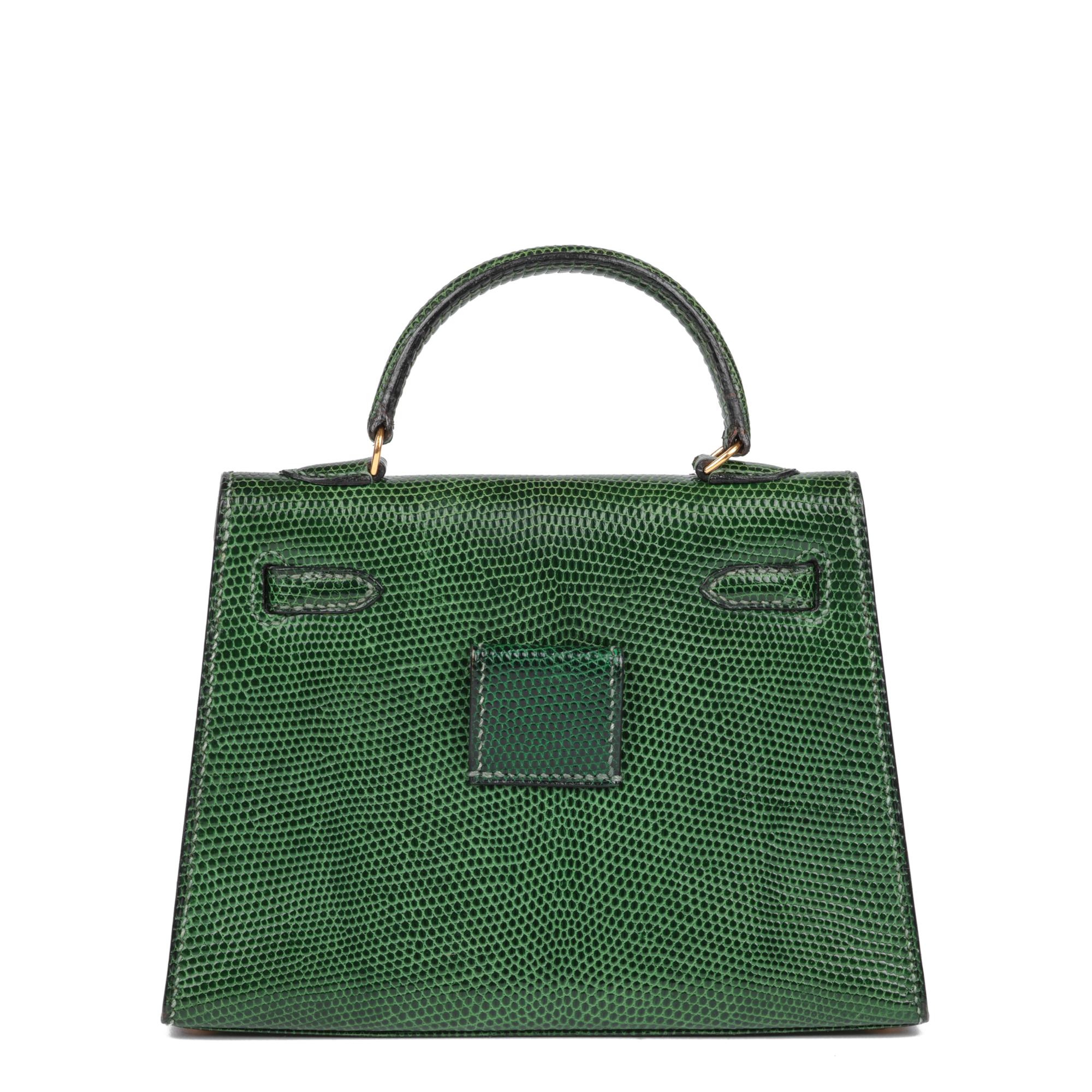 Donna Hermès ordine speciale Kelly 15cm Sellier convertibile d'epoca con cintura Constance in vendita