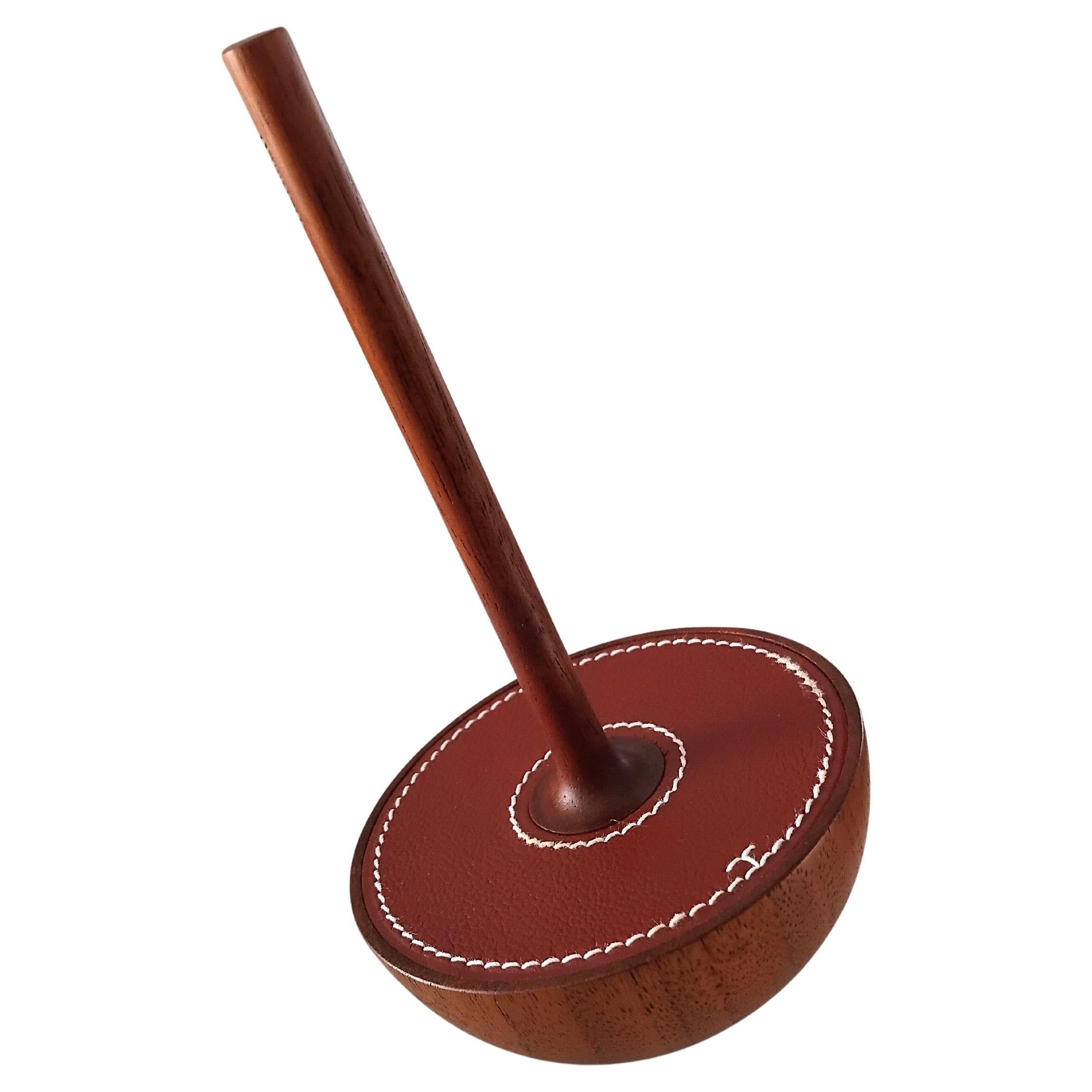 Hermès Trottola Toopy Leather Wood in vendita 4