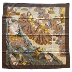Hermes Splendeur des Maharajas II Silk Scarf