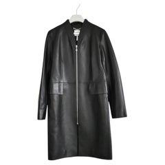 Coates in pelle d'agnello con zip primavera 2021 di Hermes
