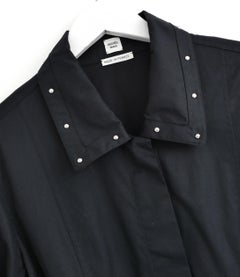 Hermes Spring 2022 Studded Shirt Dress