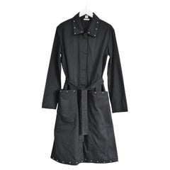 Hermes Spring 2022 Studded Shirt Dress