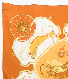 1981 Hermes Springs by P Ledoux Silk Scarf