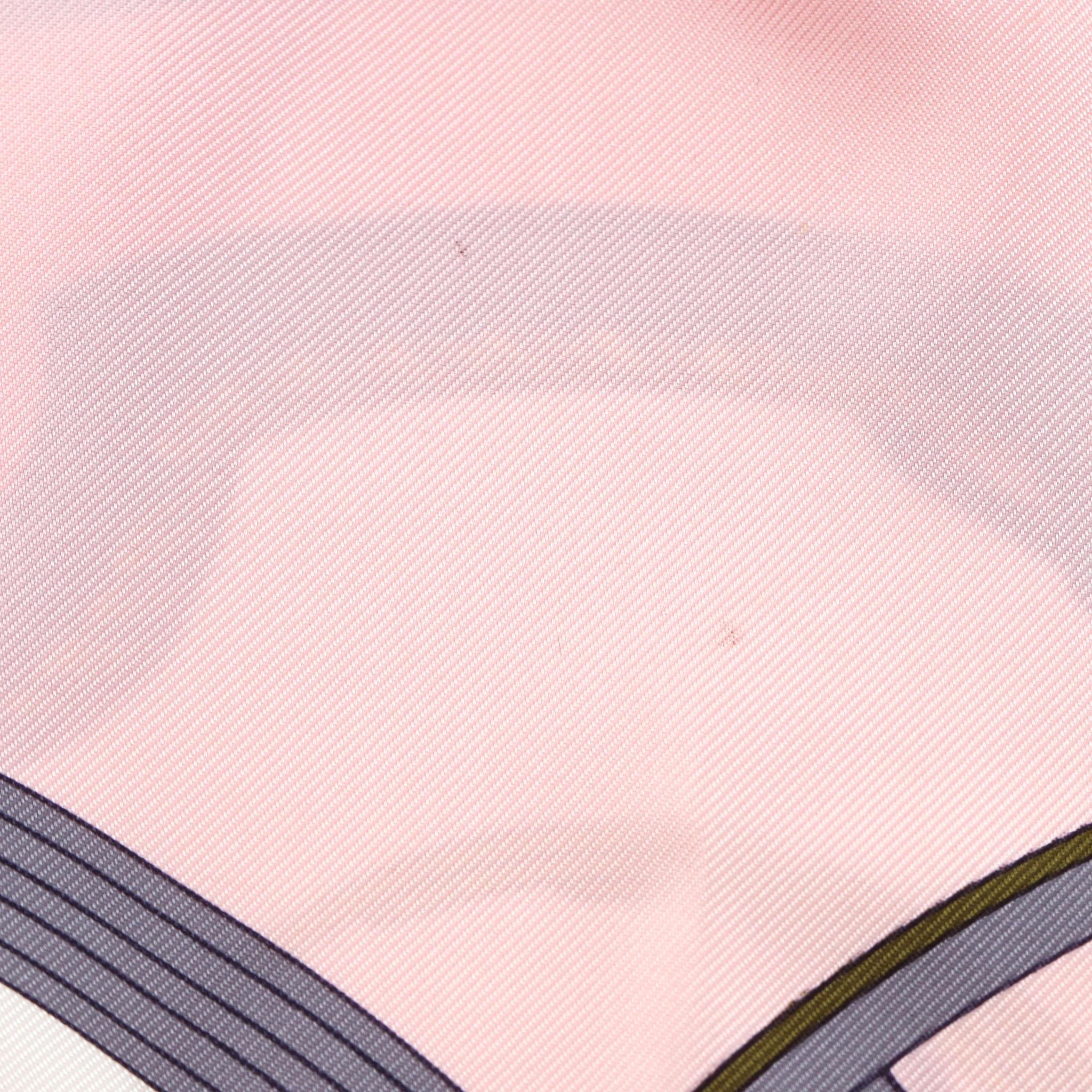 Sciarpa in seta Hermès 'Springs' di Philippe Ledoux in vendita 7