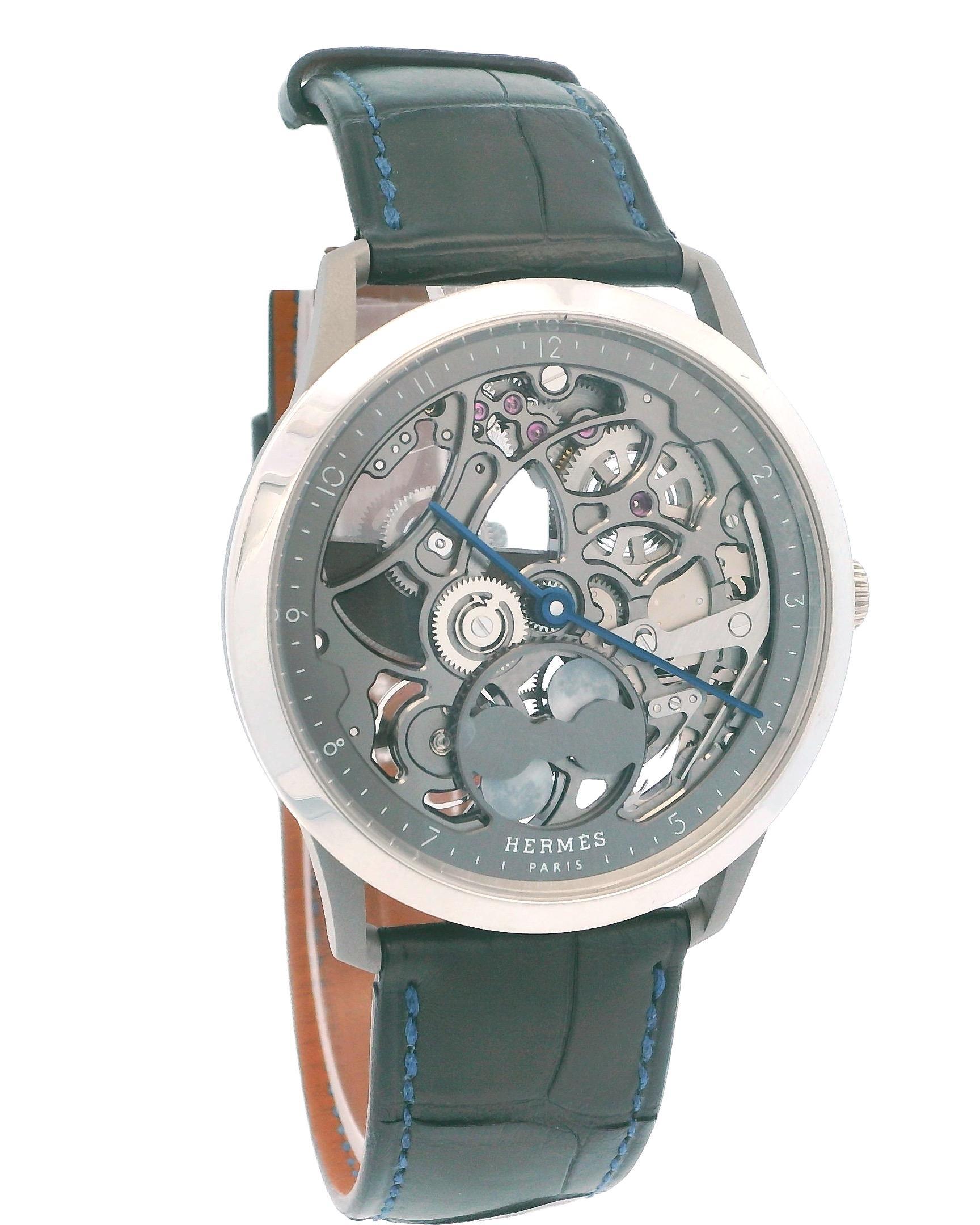 Hermes squelette d'lune bx/pp In condizioni ottime in vendita a Great Neck Plaza, NY
