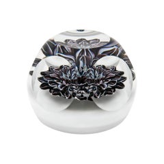 Hermes St. Louis Paperweight Dahlia Noir 2015 Limited Edition