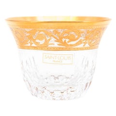Hermes St. Louis Thistle Gold 6 Tea/Shot Glasses