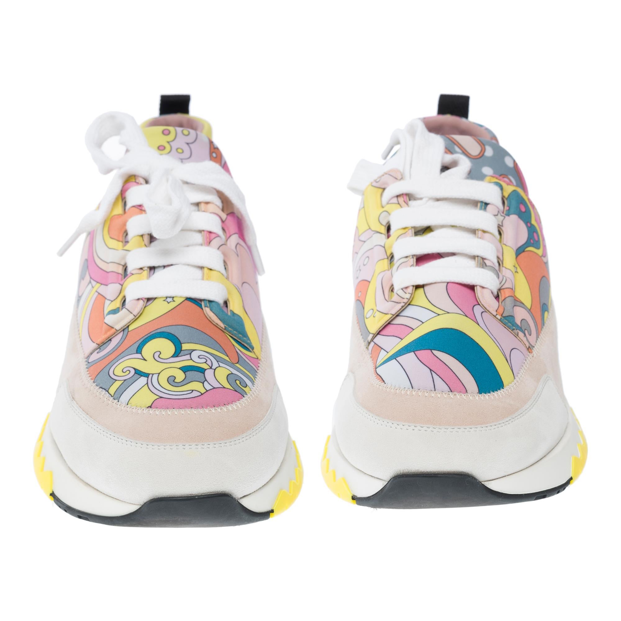 Men's Hermès Stadium Women's sneakers, Size 40 For Sale