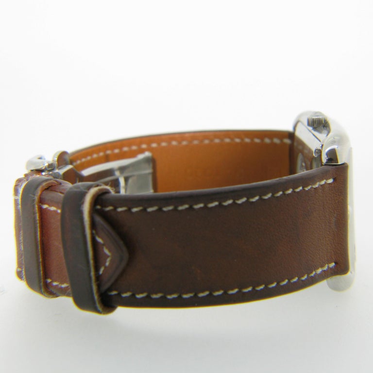 Hermes Stainless Steel Cape Cod Automatic Wristwatch For ...