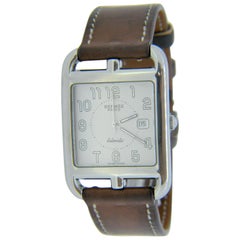 Hermes Edelstahl Cape Cod Automatik-Armbanduhr