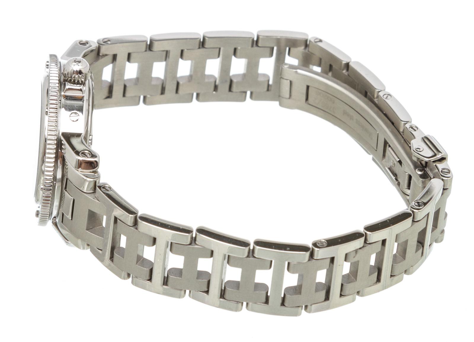 Women's Hermes Stainless Steel Clipper Watch