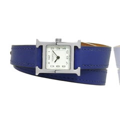 Hermes Edelstahl H Mini Double Tour 20 mm