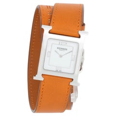 Hermes Montre Femme Heure H en acier inoxydable HH1.510