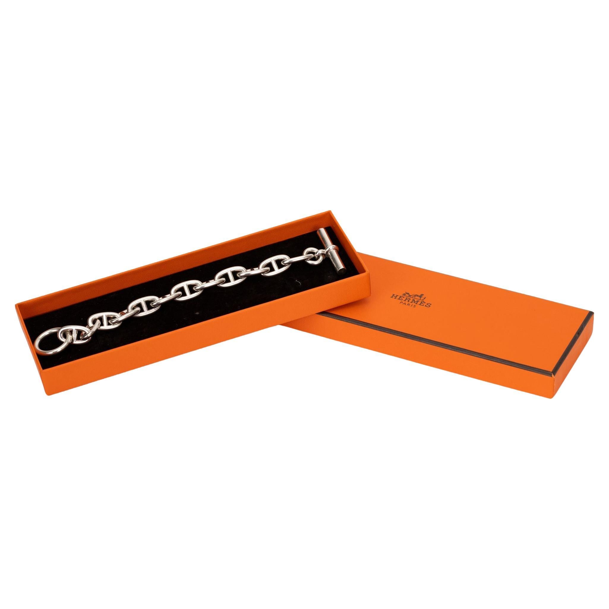 Hermès Sterling Chaine d'Ancre Bracelet