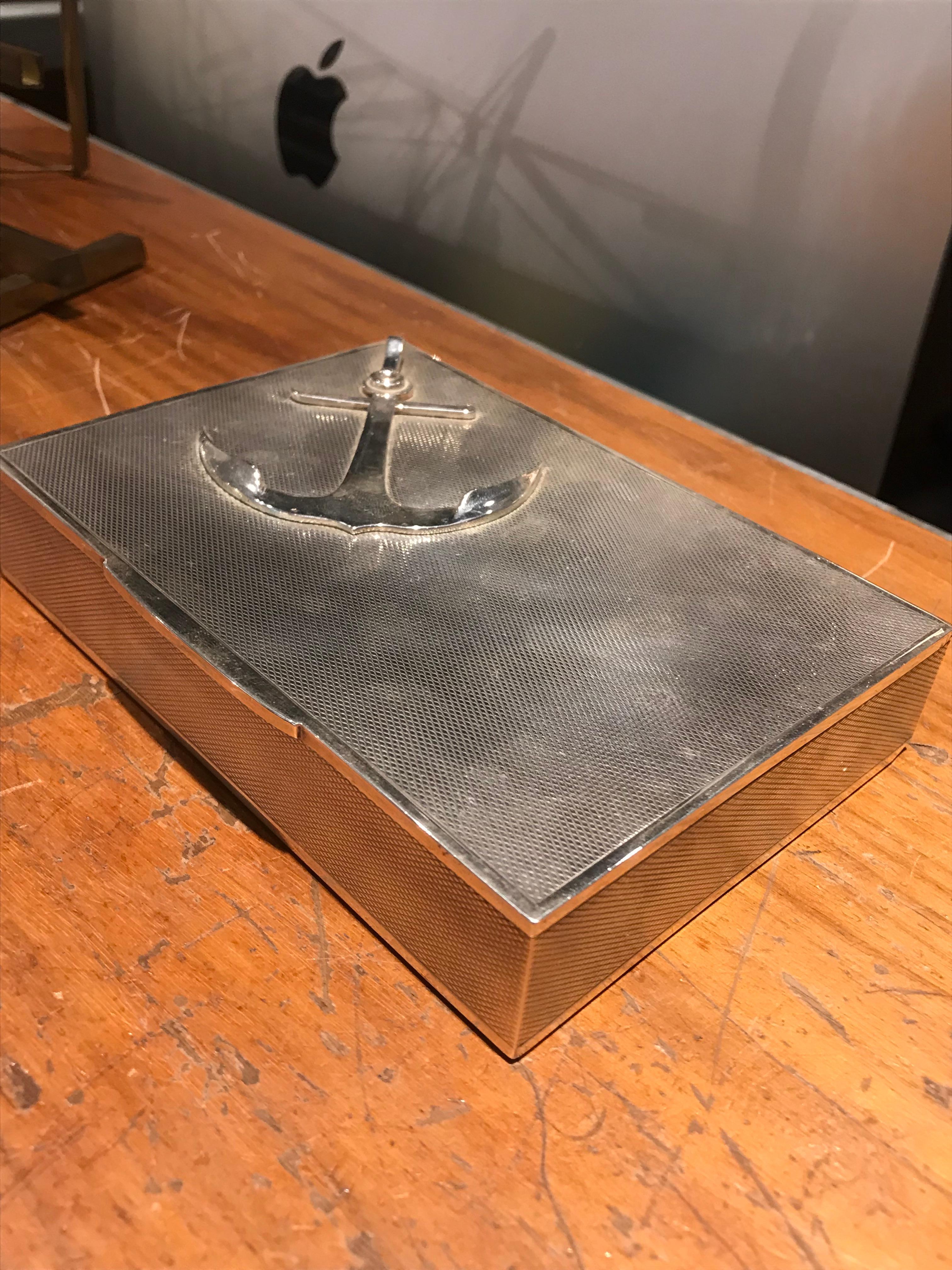 Altro Scatola ad ancora in argento Sterling di Hermes