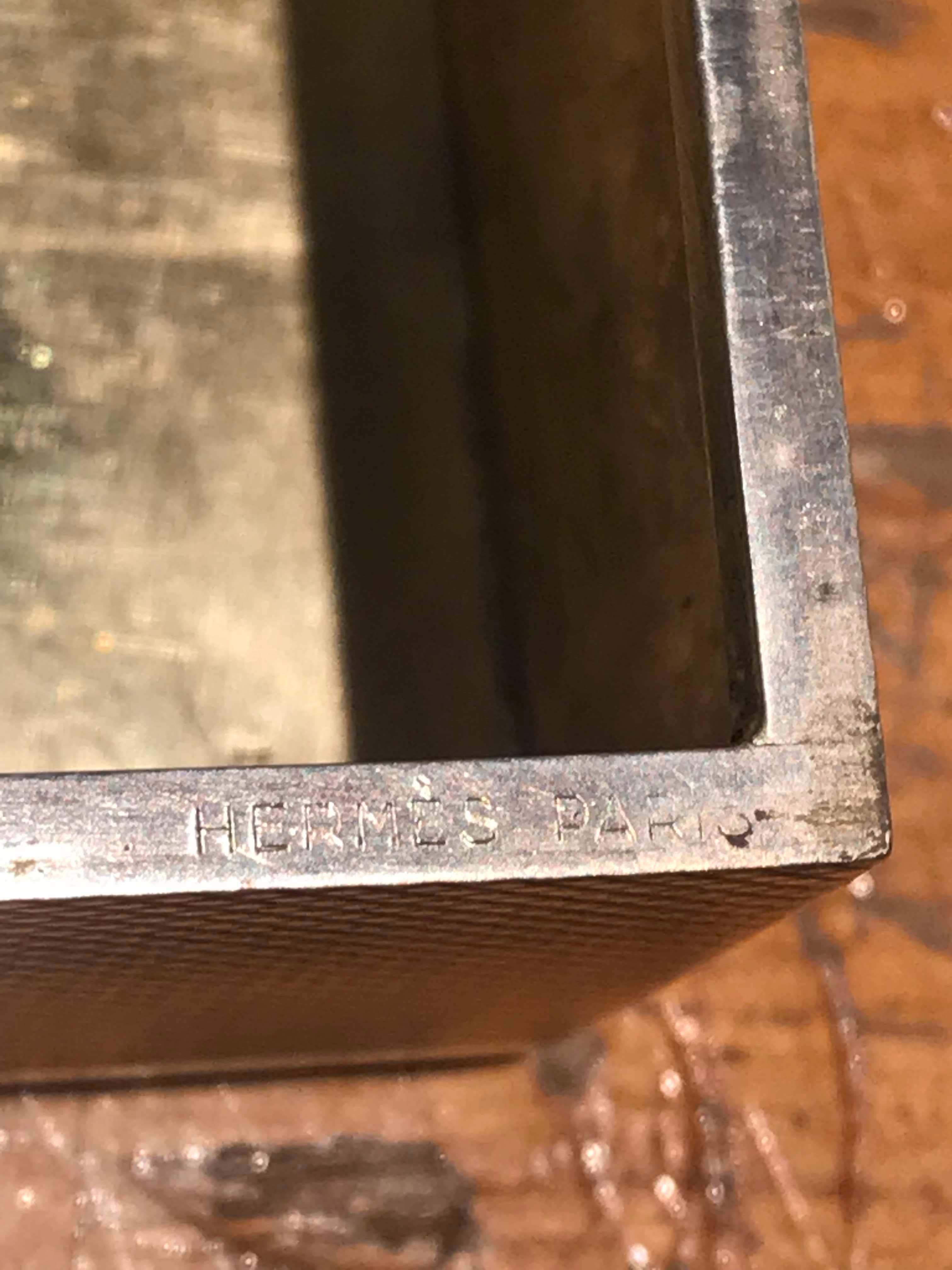 Scatola ad ancora in argento Sterling di Hermes In condizioni buone a New York, NY