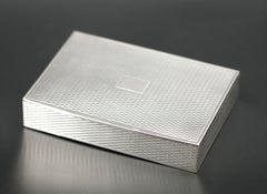 HERMES Sterling Silver Box