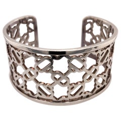 Vintage Hermès Sterling Silver Cuff Bracelet