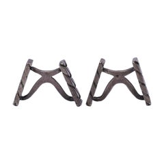 Hermes Sterling Silver Cufflinks