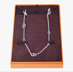 Collier Farandole 120 en argent Hermès - années 20