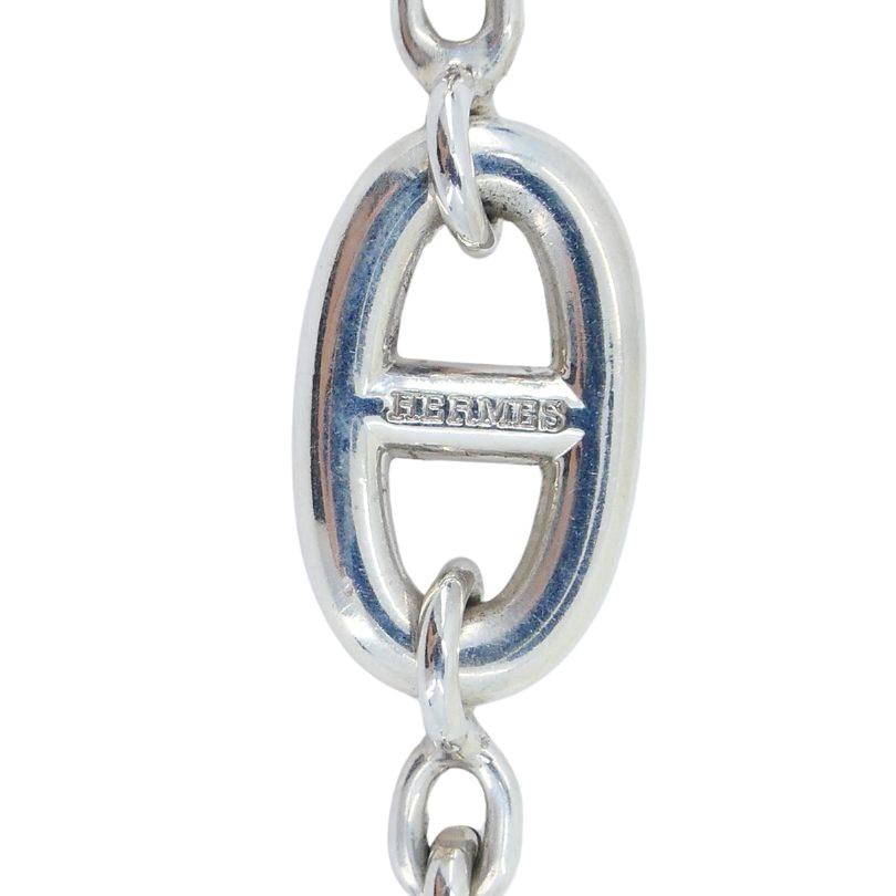 Women's or Men's Hermes Sterling Silver Farandole Bracelet For Sale