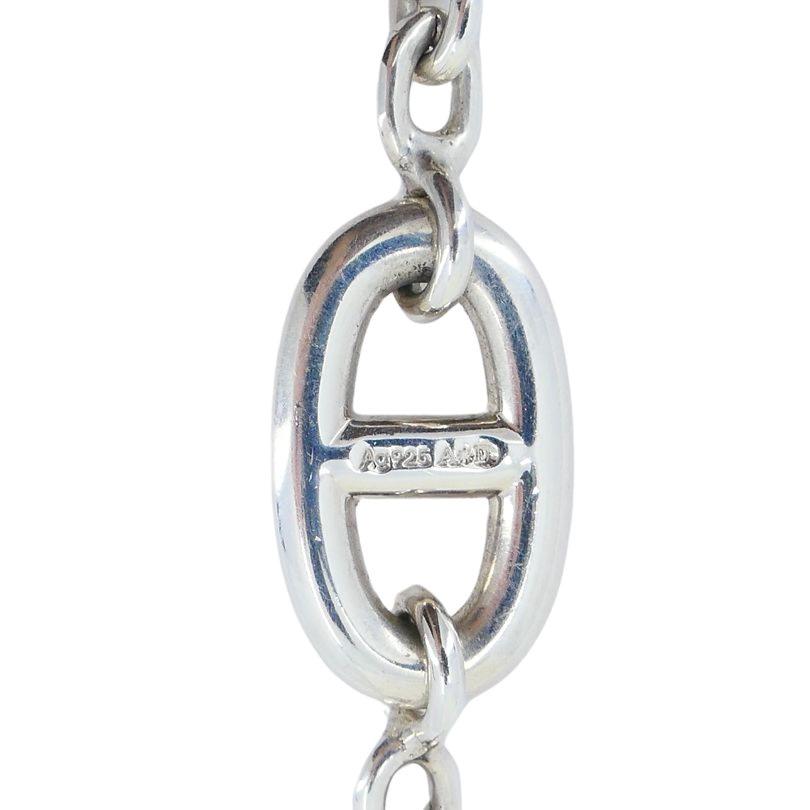 Hermes Sterling Silver Farandole Bracelet For Sale 1