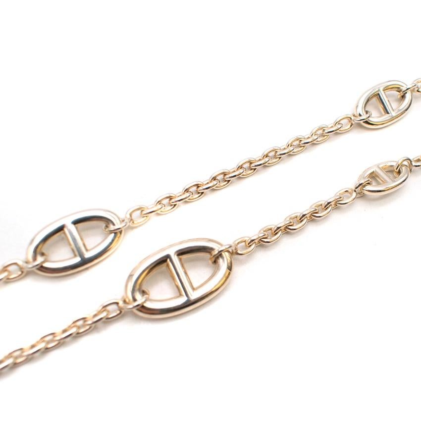 hermes long necklace