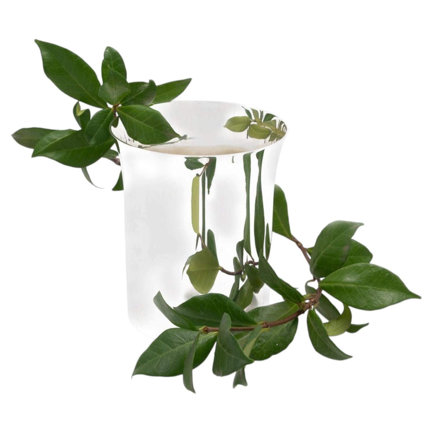 Hermès Sterling Silver Vase