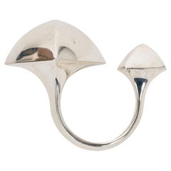 Bague en argent Hermès Médor