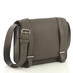 Hermes Steve Caporal Handbag Clemence