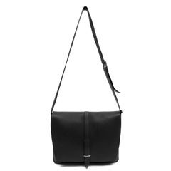 Hermès Steve Light Messenger Bag Black Togo Leather w/Palladium Hardware